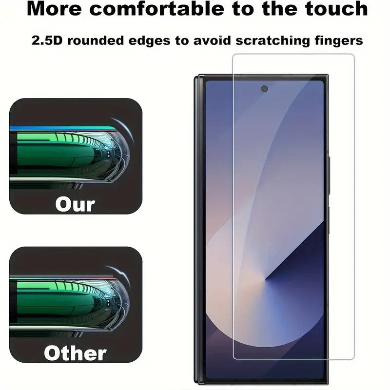 (Lot de 2) Protecteur d'écran en verre trempé pour Samsung Galaxy Z Fold 6 5G (Lot de 2) Protecteur d'écran en verre trempé pour Samsung Galaxy Z Fold 6 5G